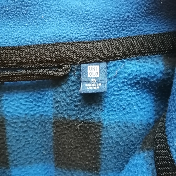 Uniqlo boys fleece full zip lightweight jacket - Picture 4 of 4